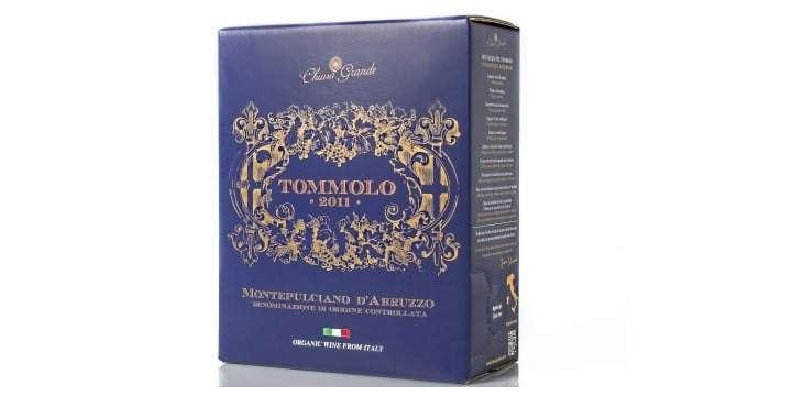 Vintips till julen: Ekologisk bag in box Tommolo