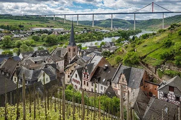 Populära Riesling viner - Rhen floden