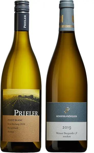 Weissburgunder 2 viner